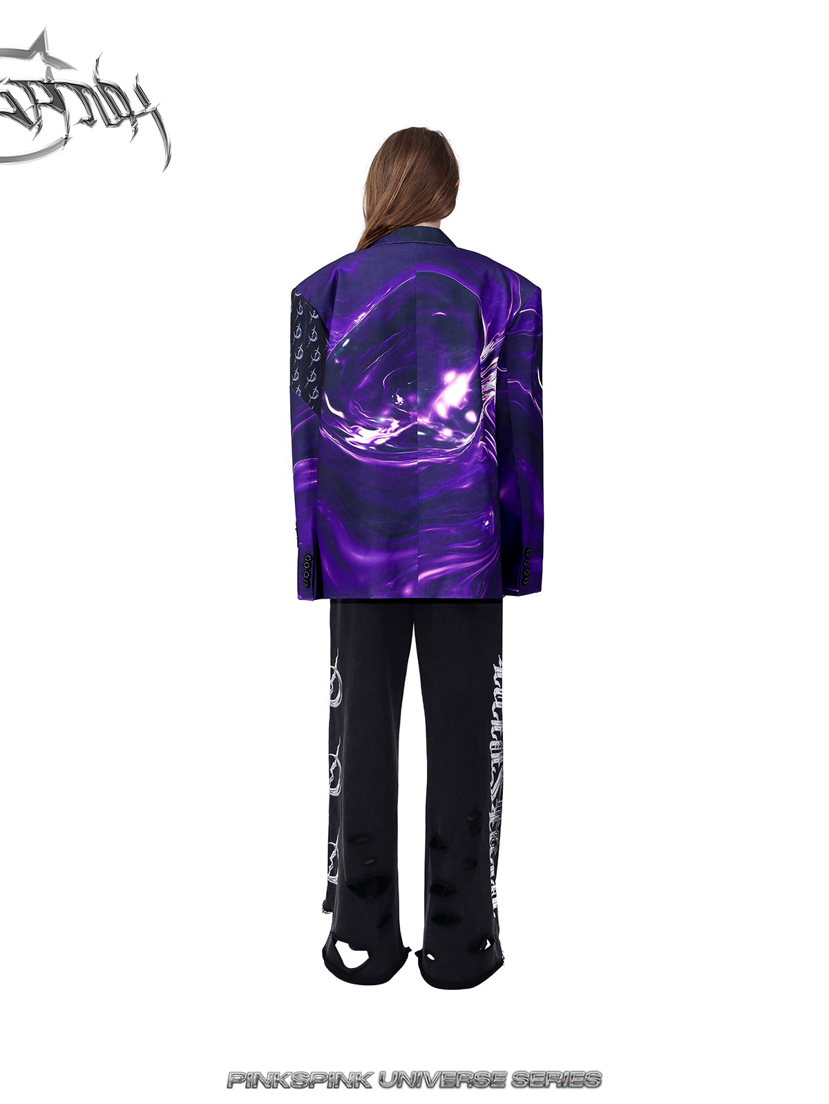 Galaxy Swallow Silhouette Jacket