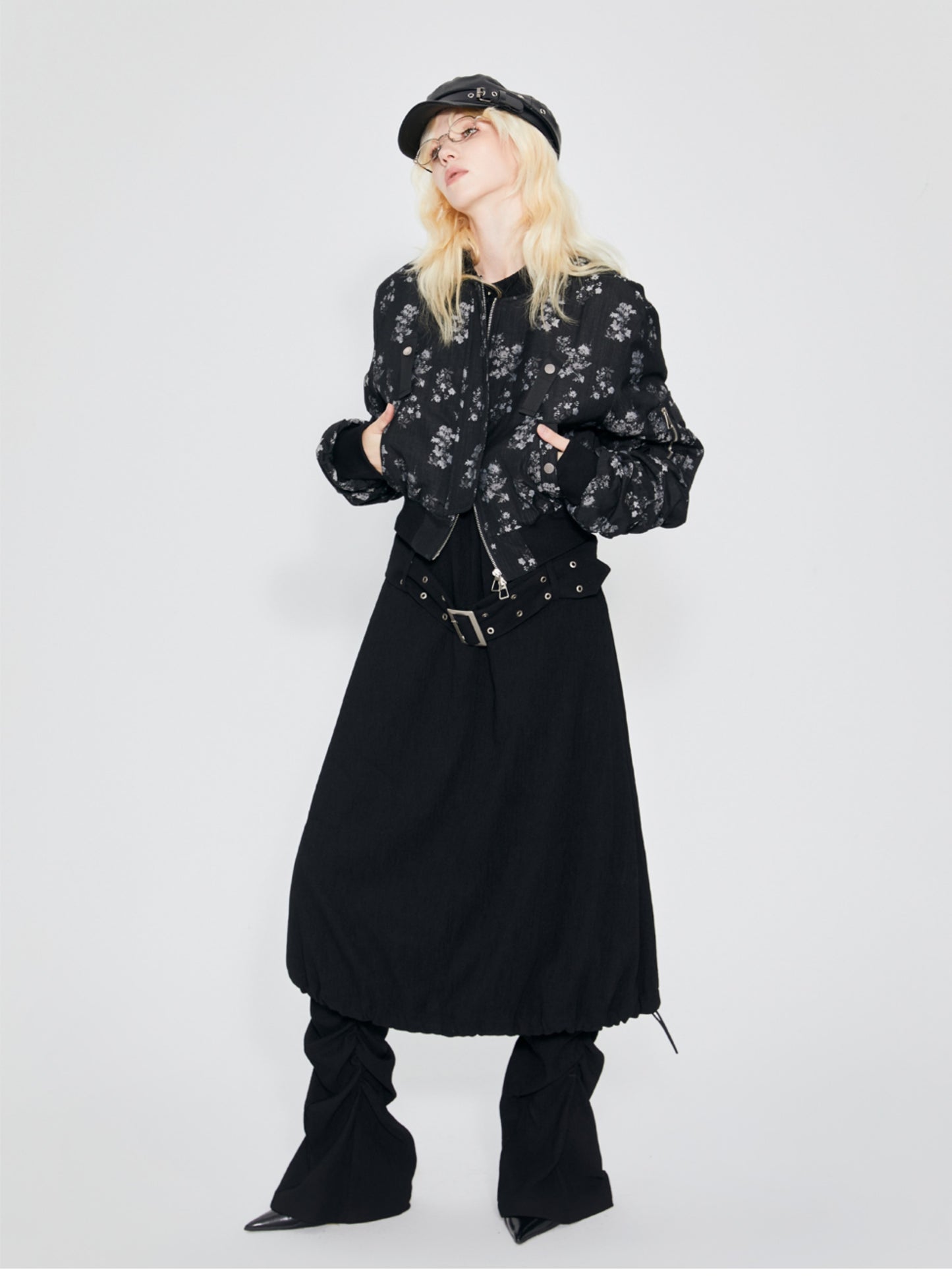 Irregular Design Loose Fit Shirt Jacket