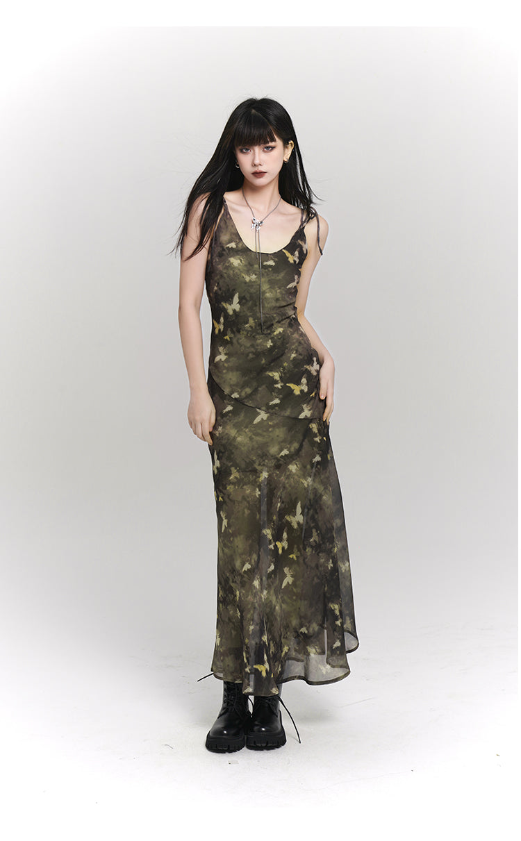 Chinese Style Suspender Dresses