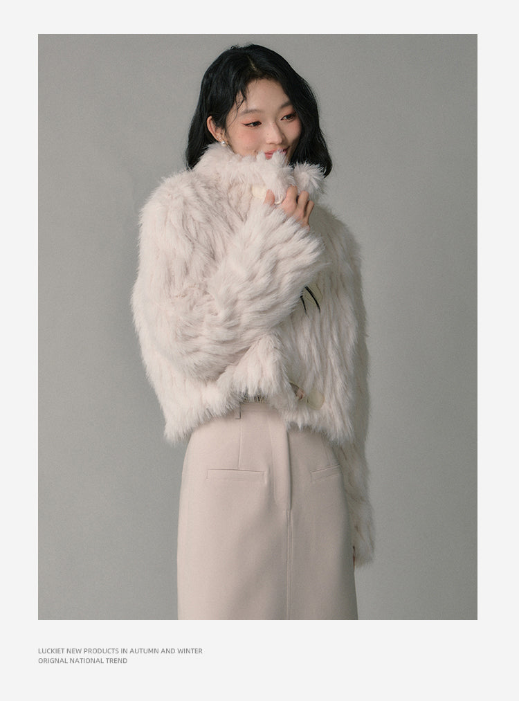 retro high end fur coat