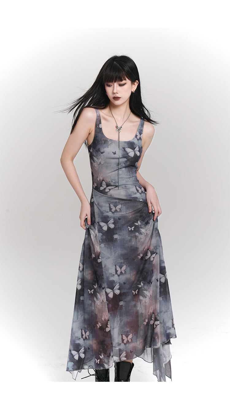 Butterfly Suspender Dress