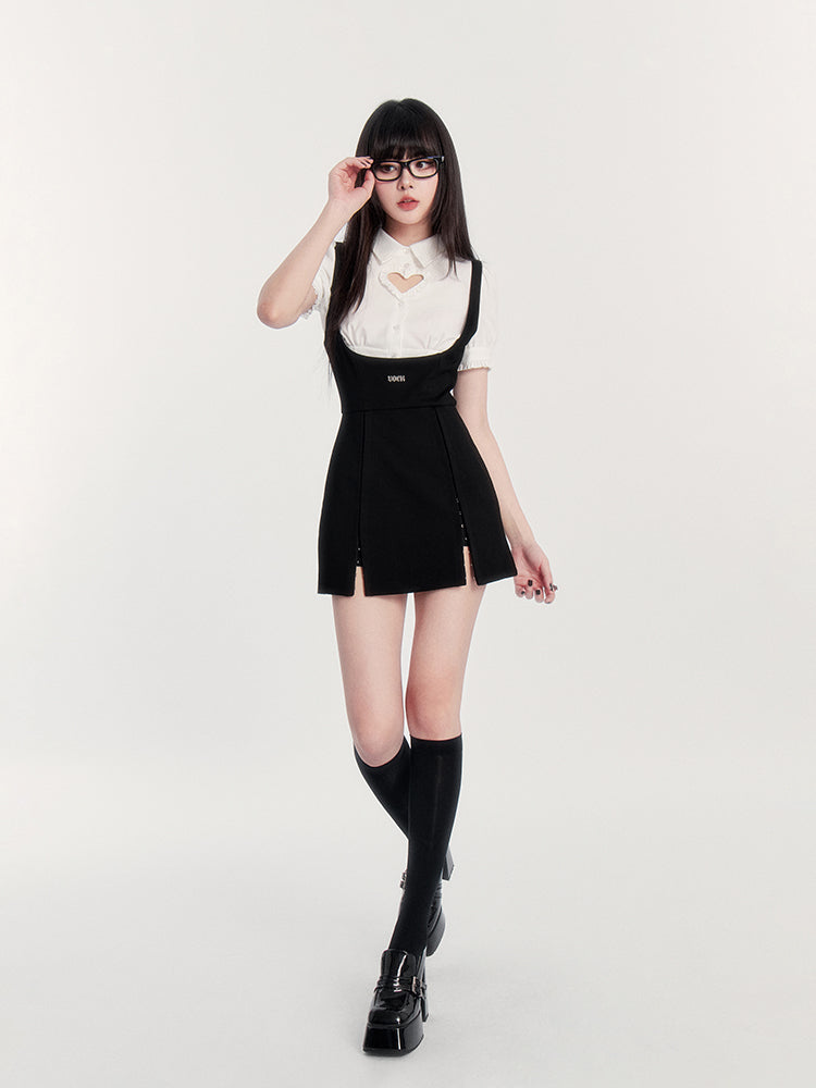 American College Suspender Skirt