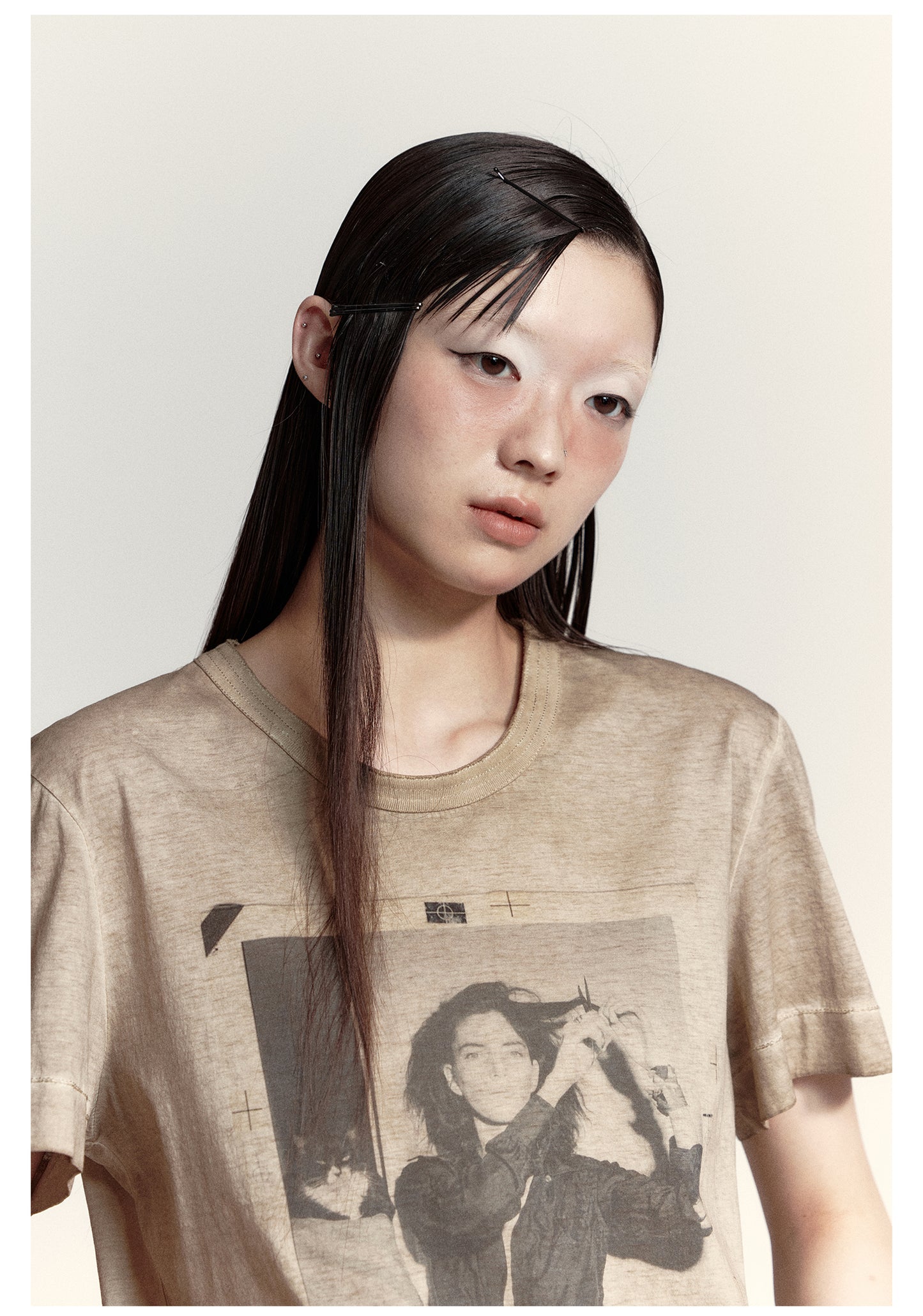 Cotton Portrait T-Shirt