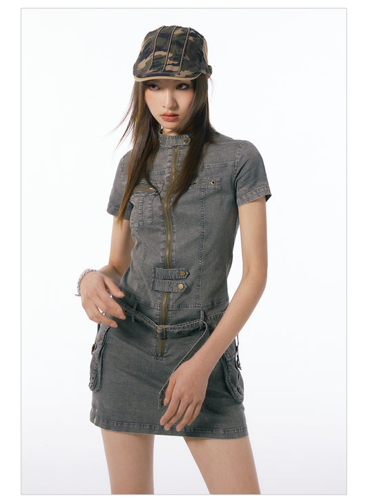 Workwear Denim Dresses