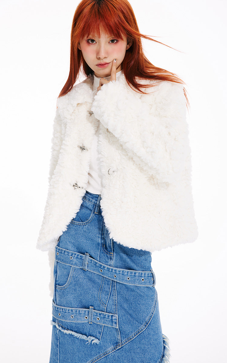 Girly fur jacket