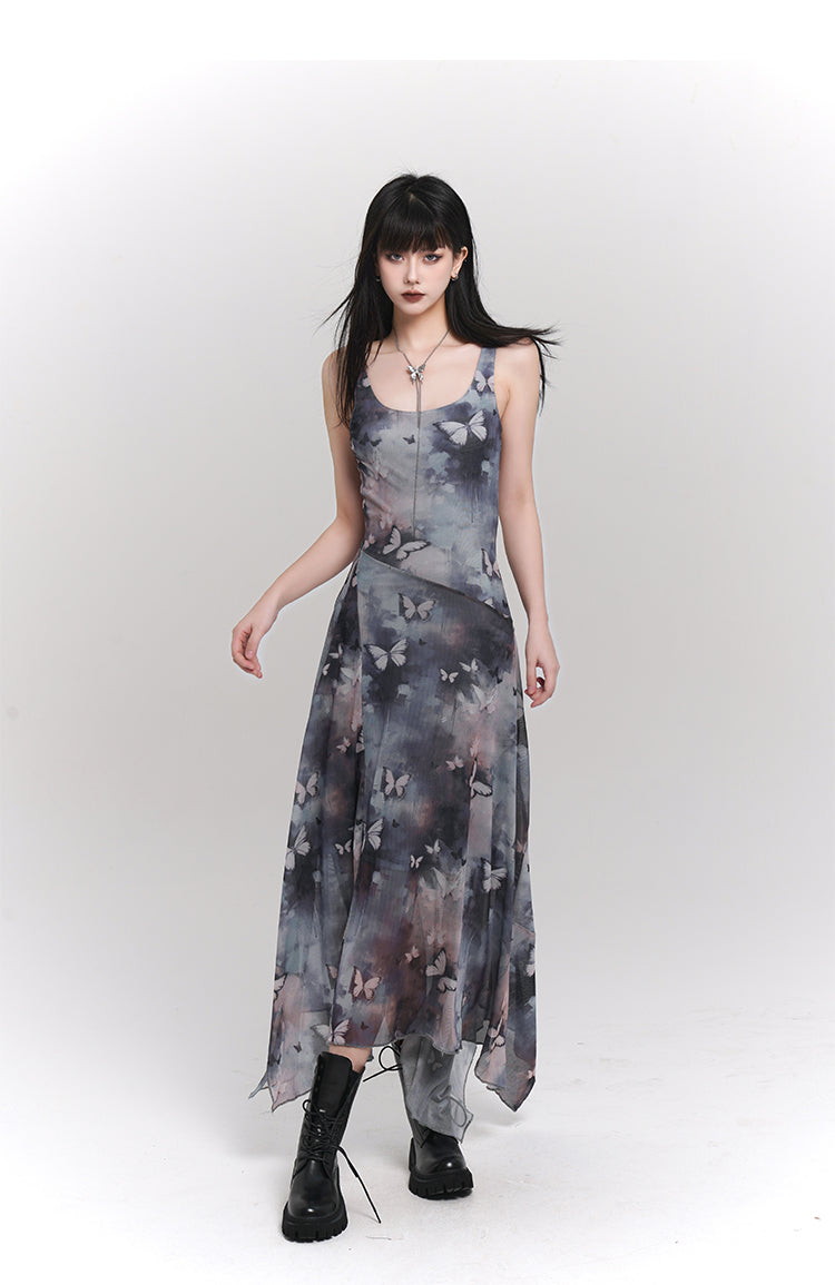 Butterfly Suspender Dress