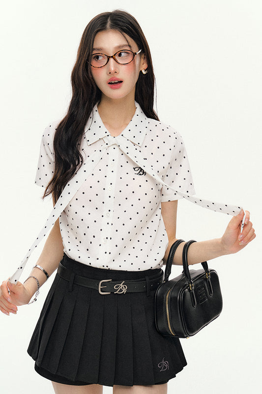 French Retro Casual Shirt