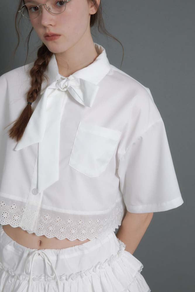 Original design lace shirt