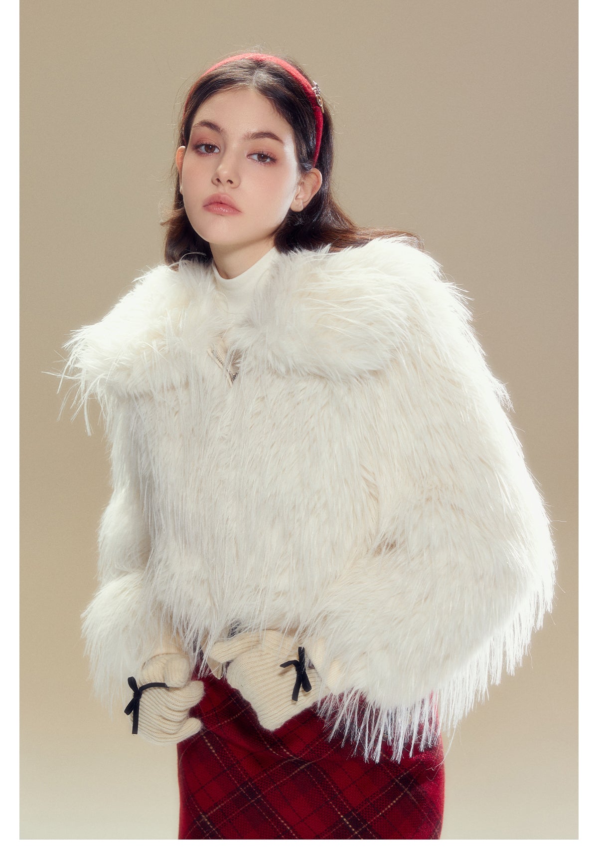 Short Length Reversible Fur Jacket