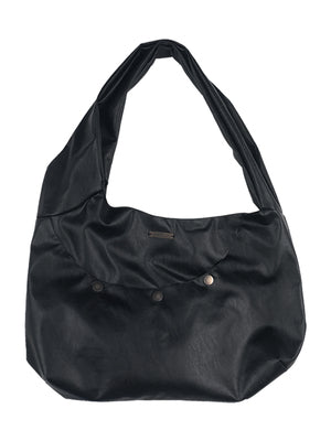 Leather shoulder bag