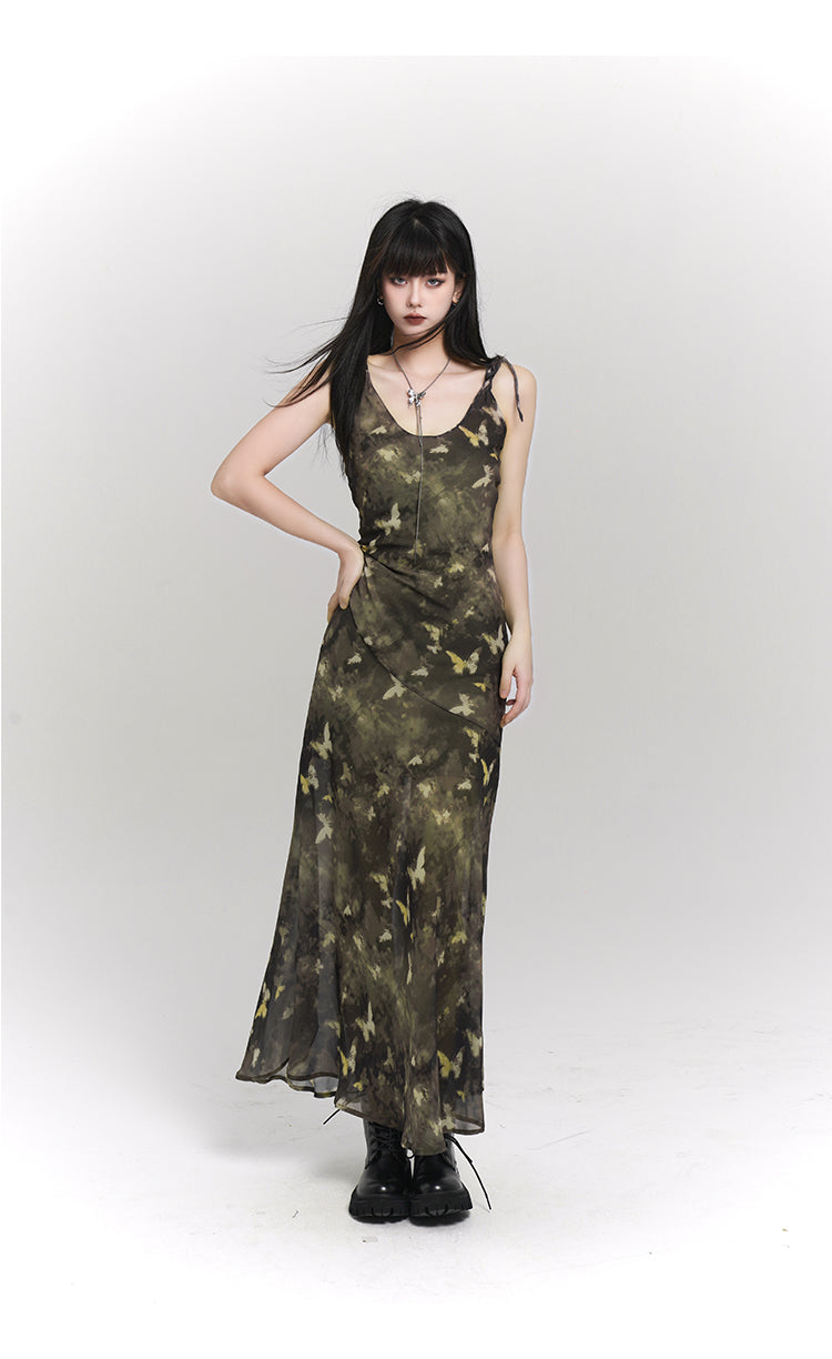 Chinese Style Suspender Dresses