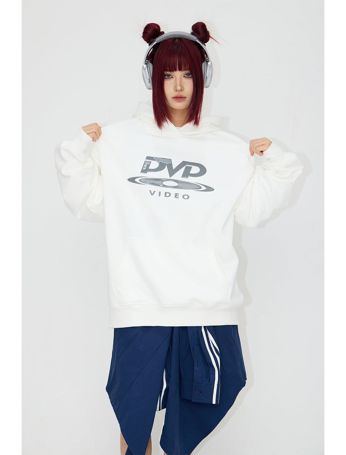 Loose Fit DVD Logo Hoodie