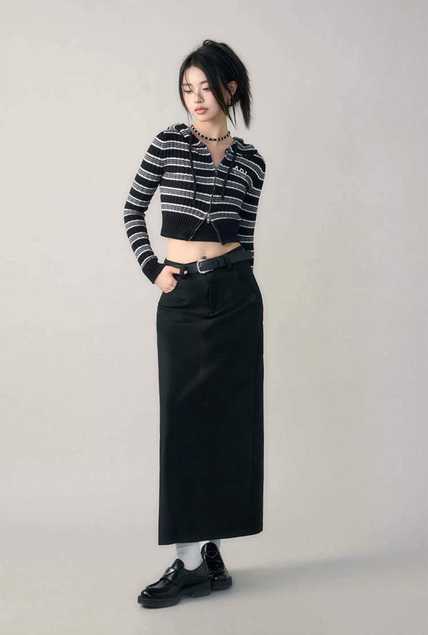 A-Line Long Skirt