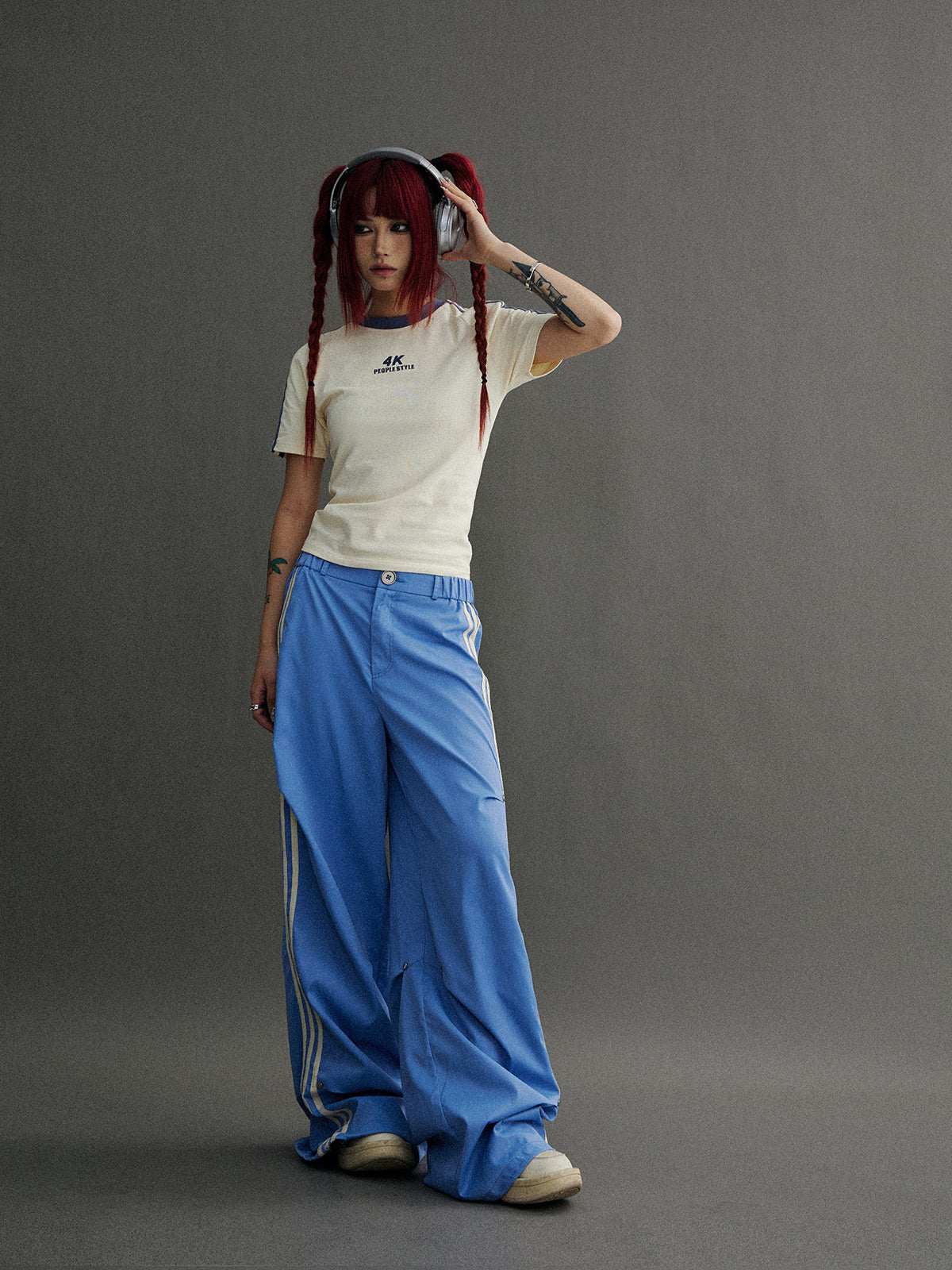 Wide Leg Sideline Casual Pants