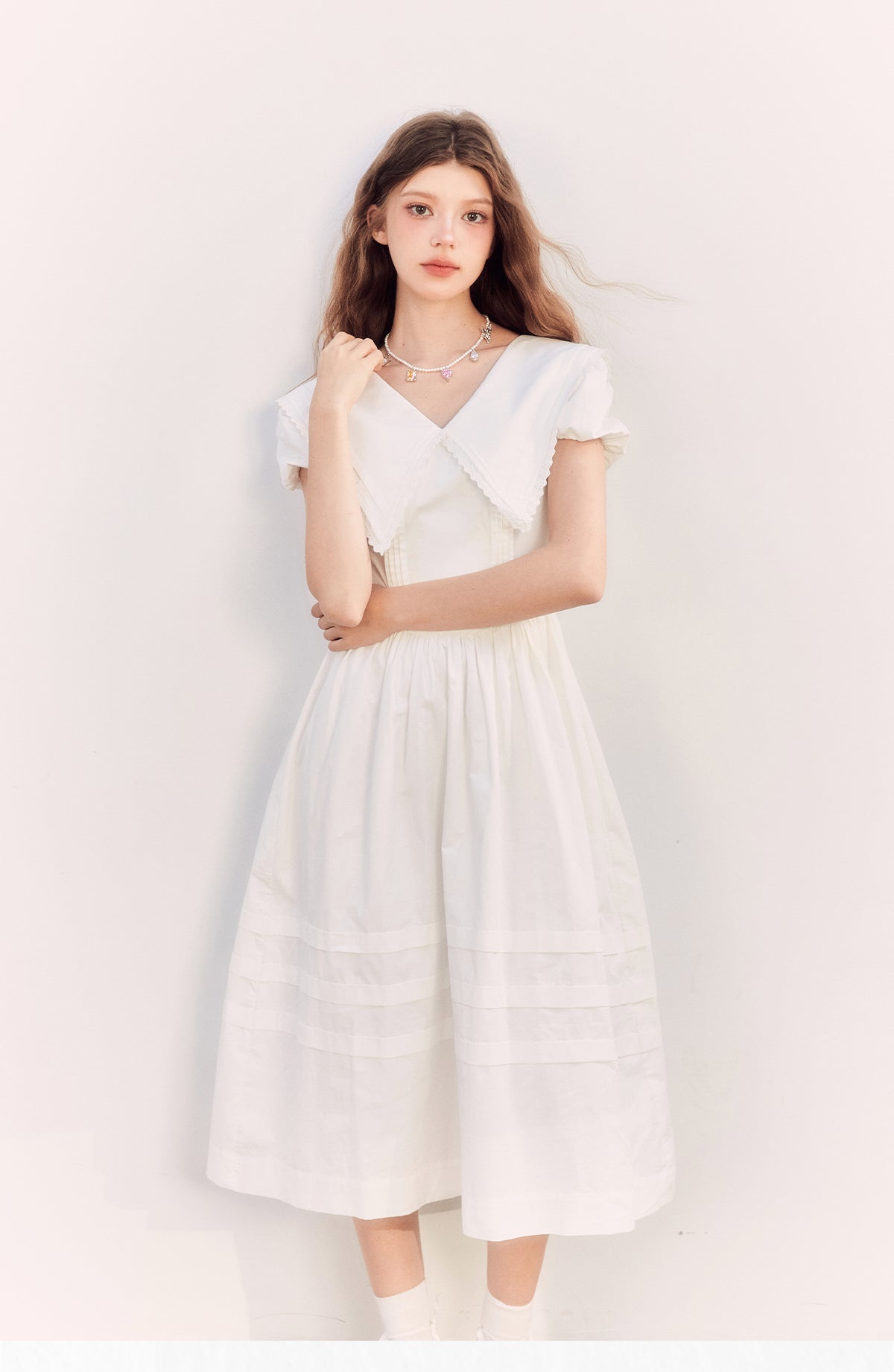 French White Label Waist Dress