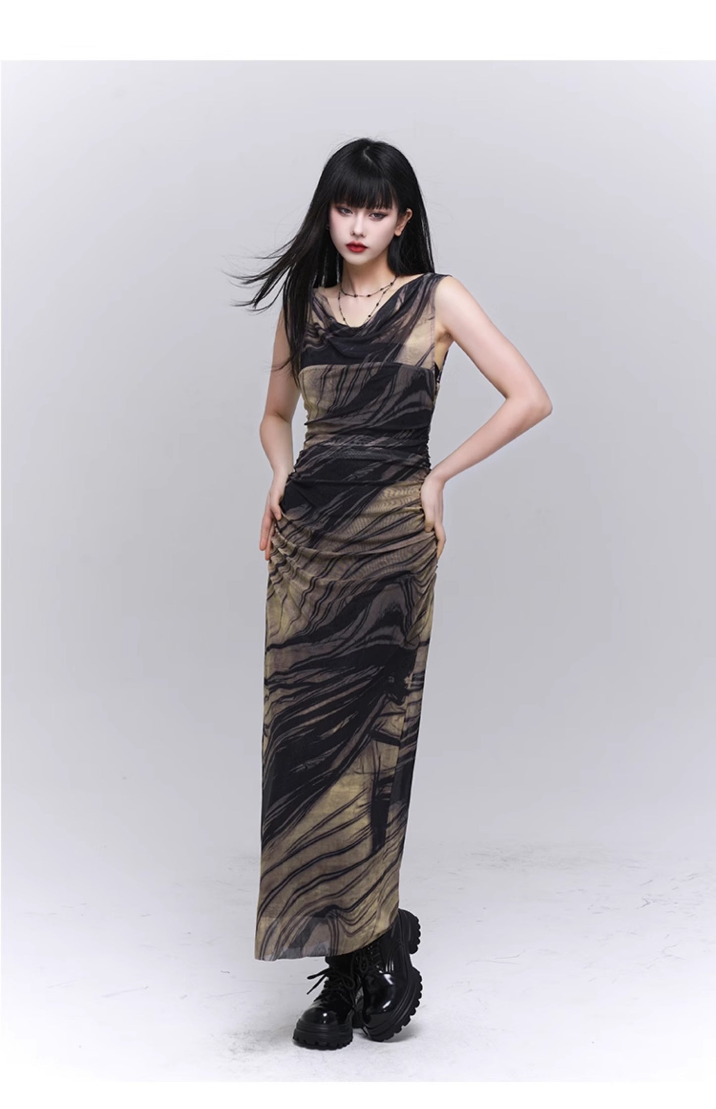 Niche Design Sleeveless Dress