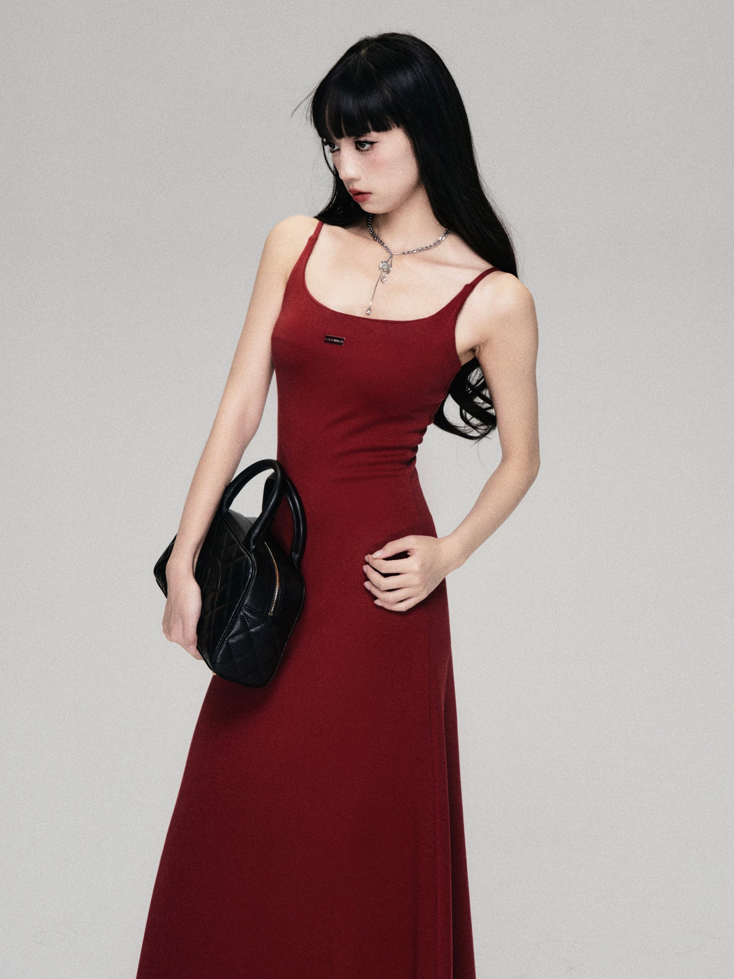 Cool Fragile Red Suspended Dress