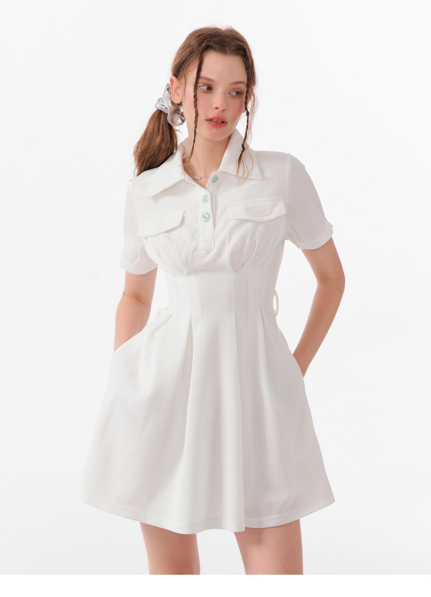 American Retro College Style Dress