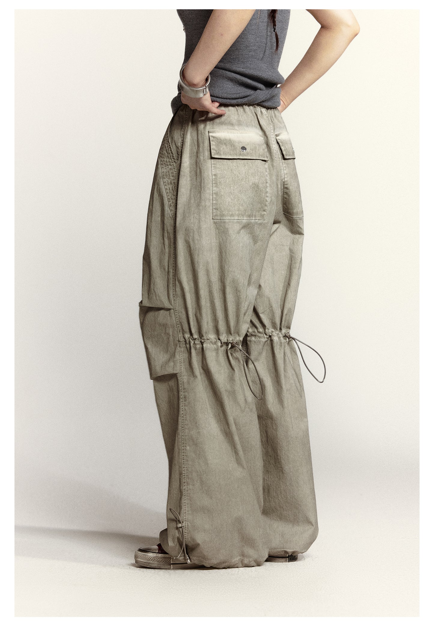 Loose Straight Work Casual Pants