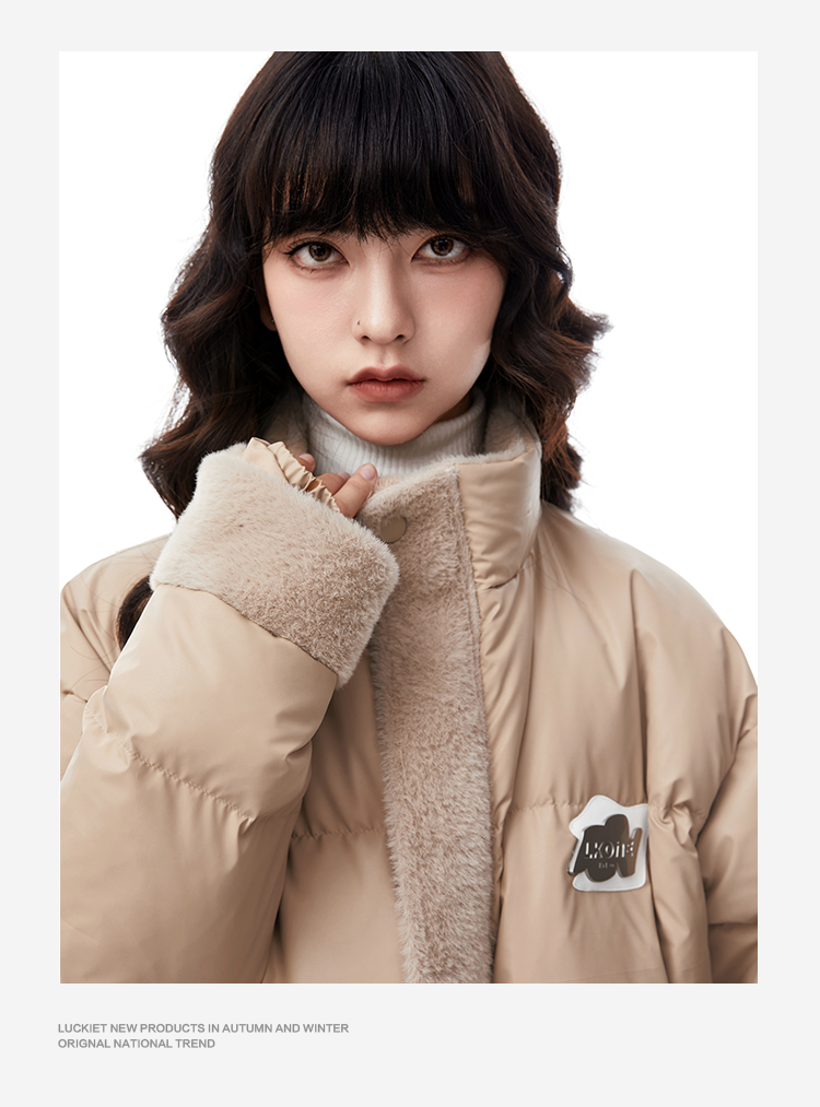 stand collar cotton jacket