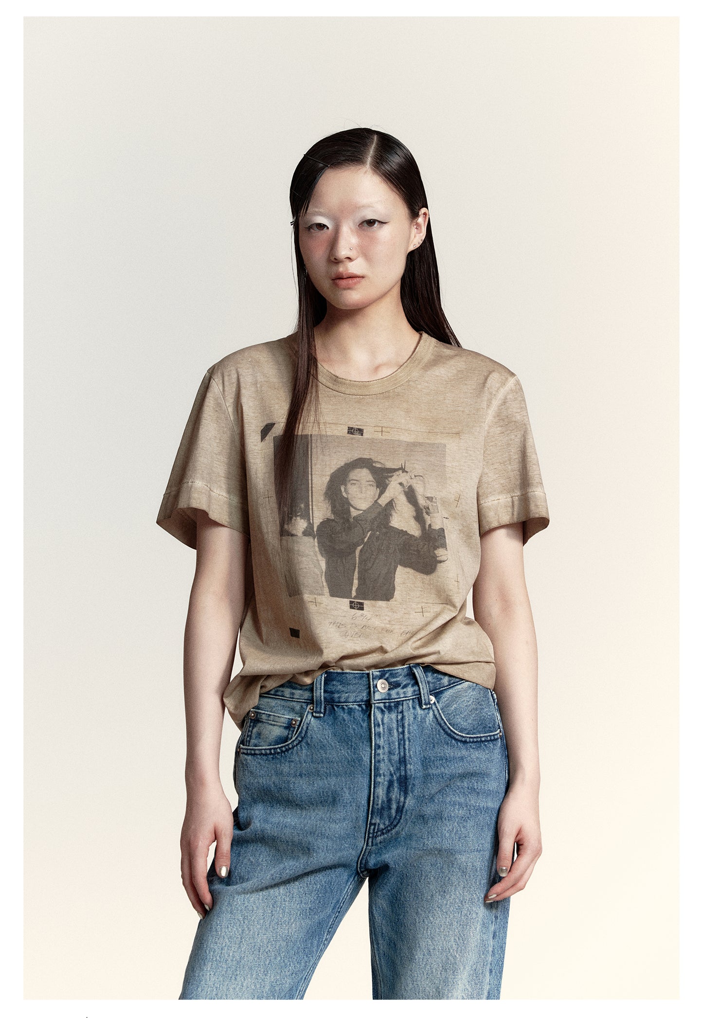 Cotton Portrait T-Shirt