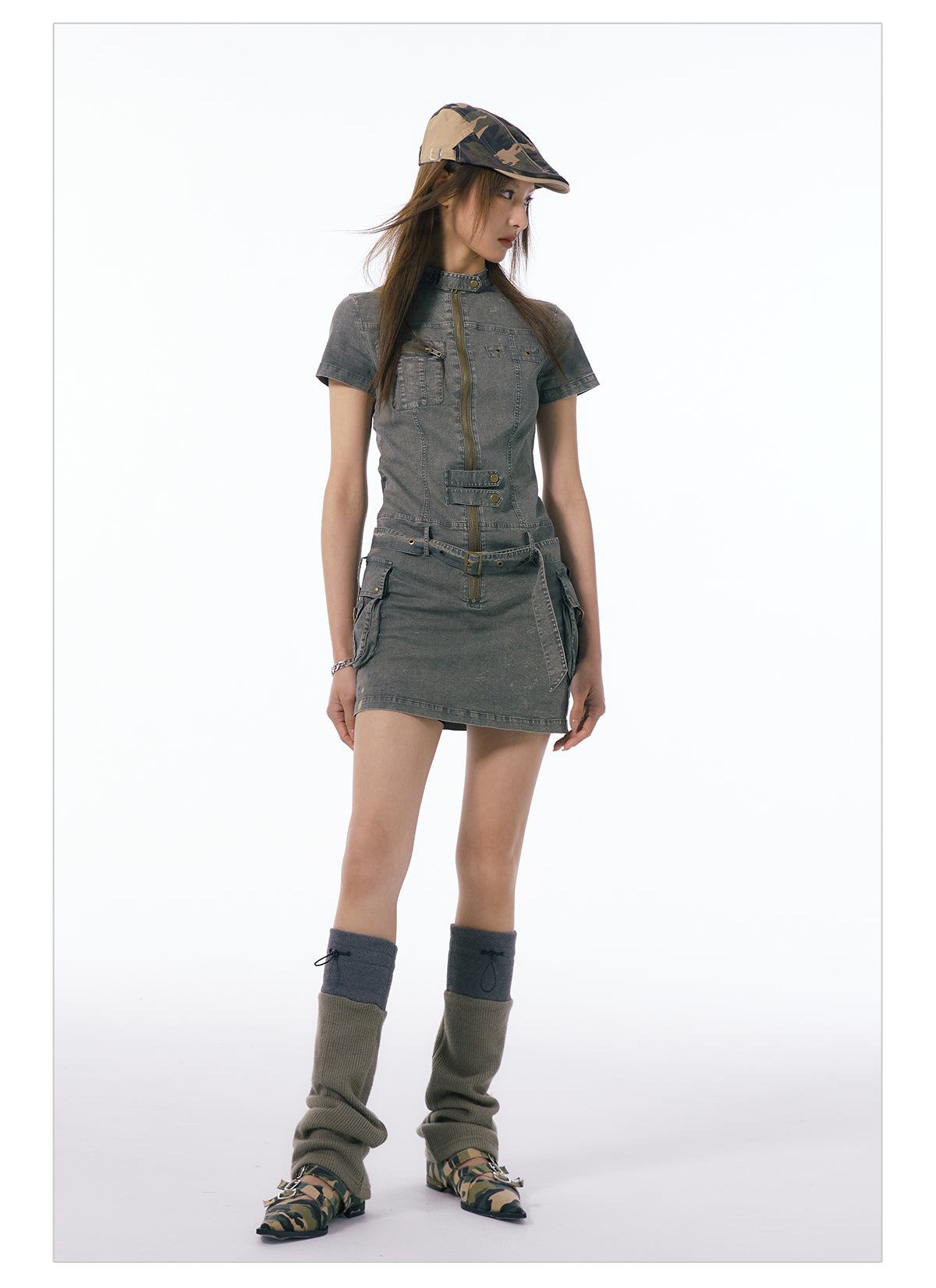 Workwear Denim Dresses