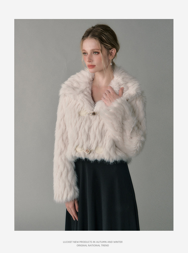 retro high end fur coat