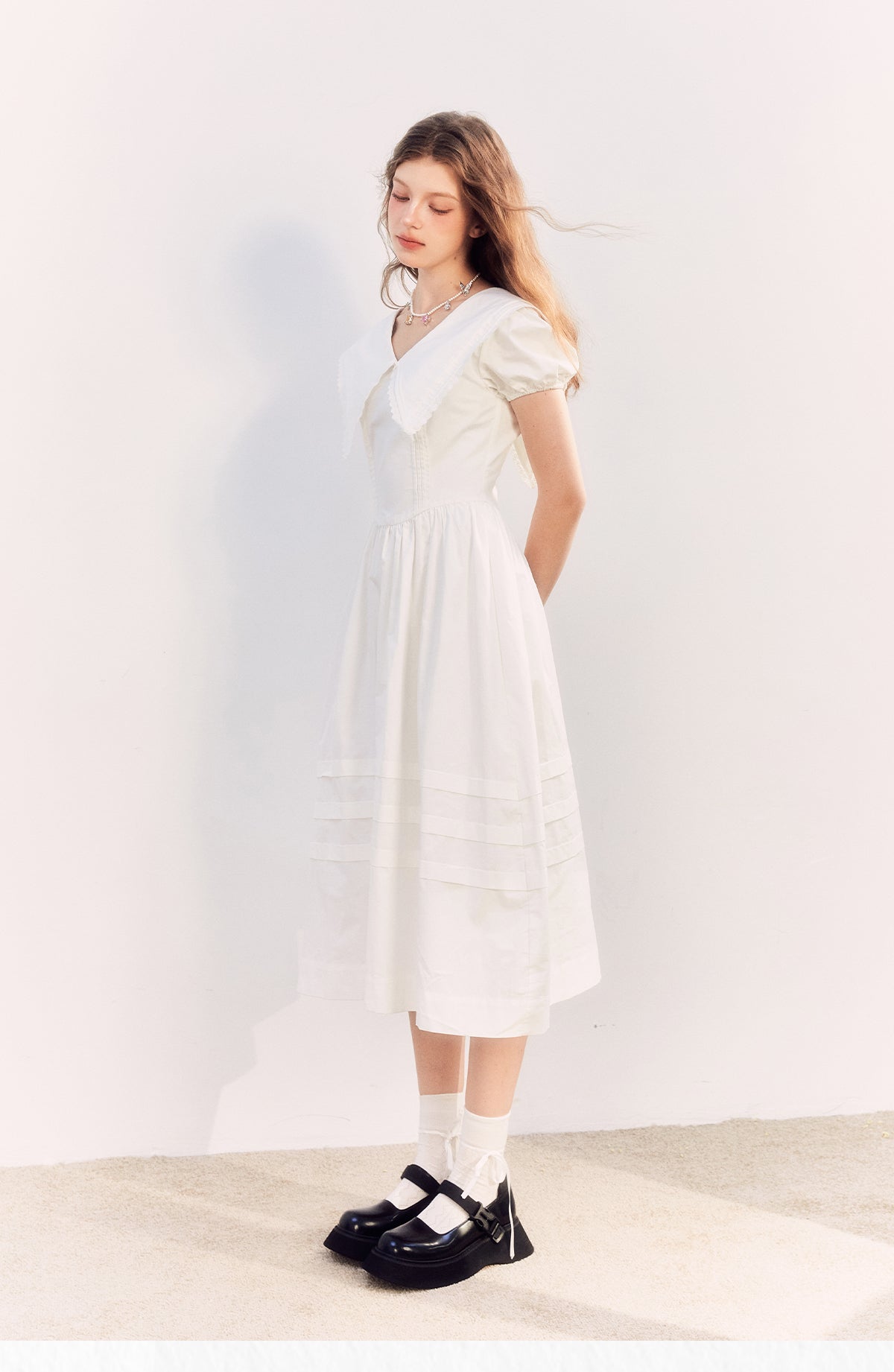 French White Label Waist Dress