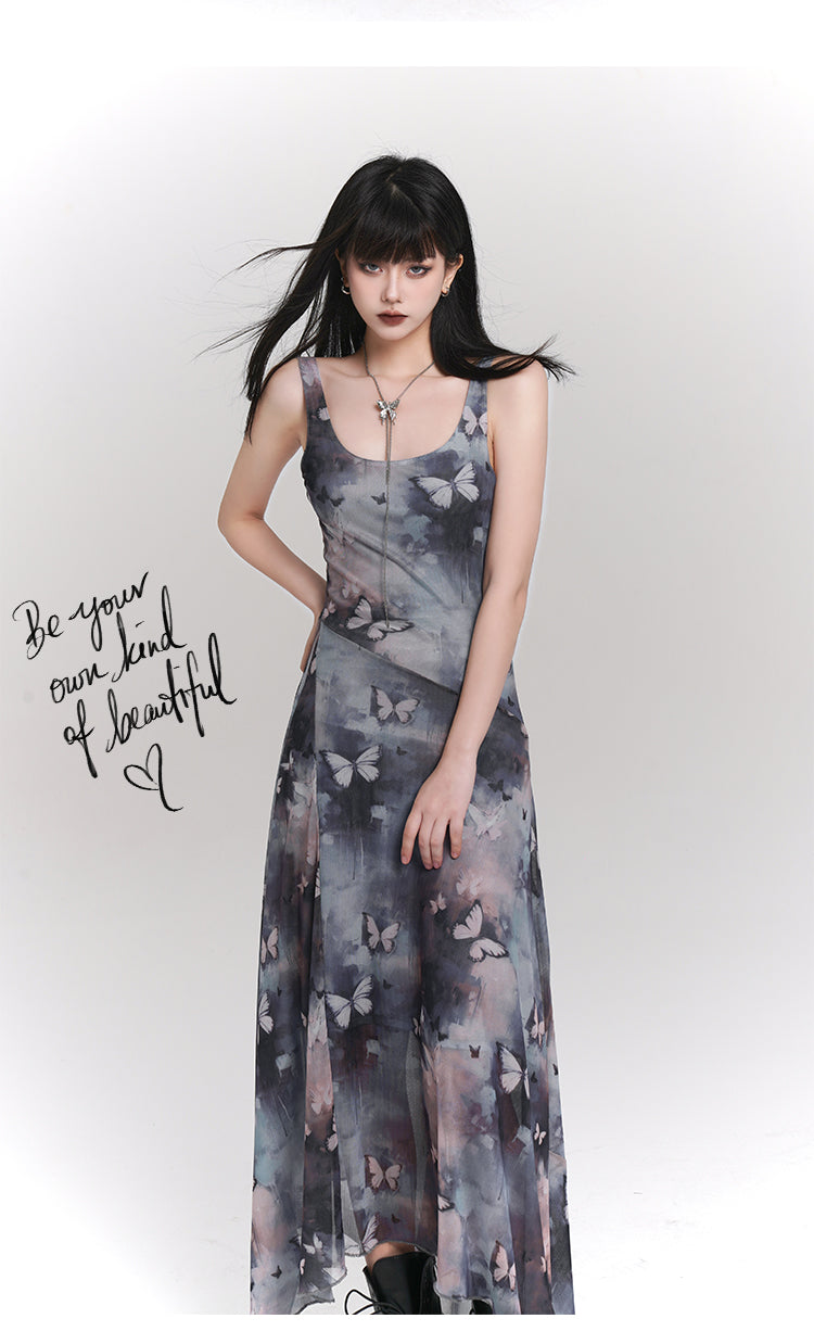 Butterfly Suspender Dress