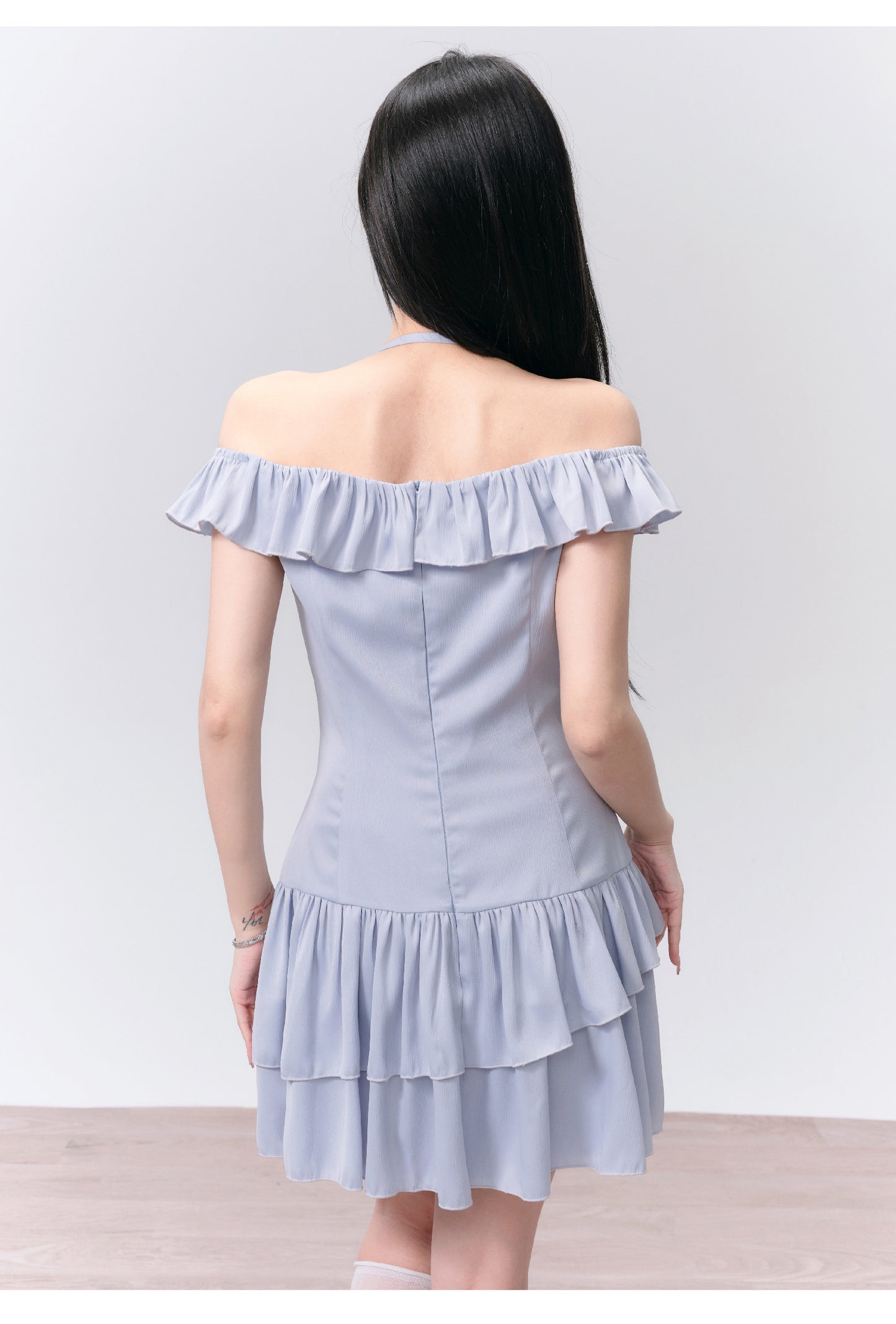 French Romantic Frilled Dress