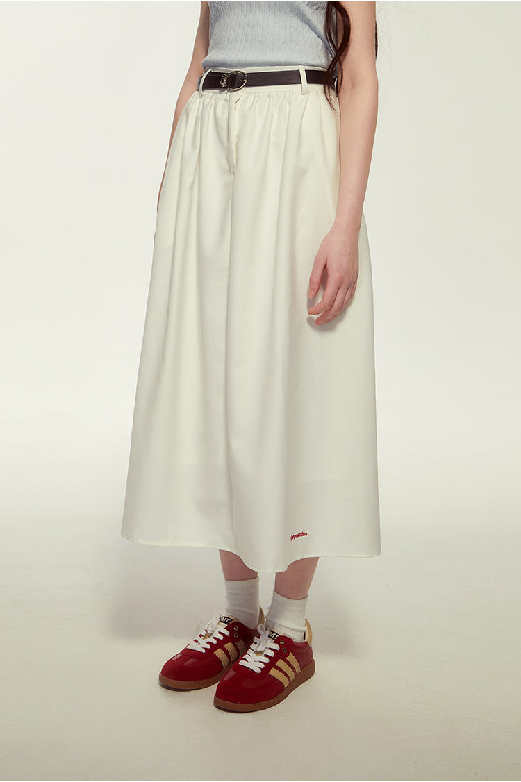 French A-Line Long Skirt