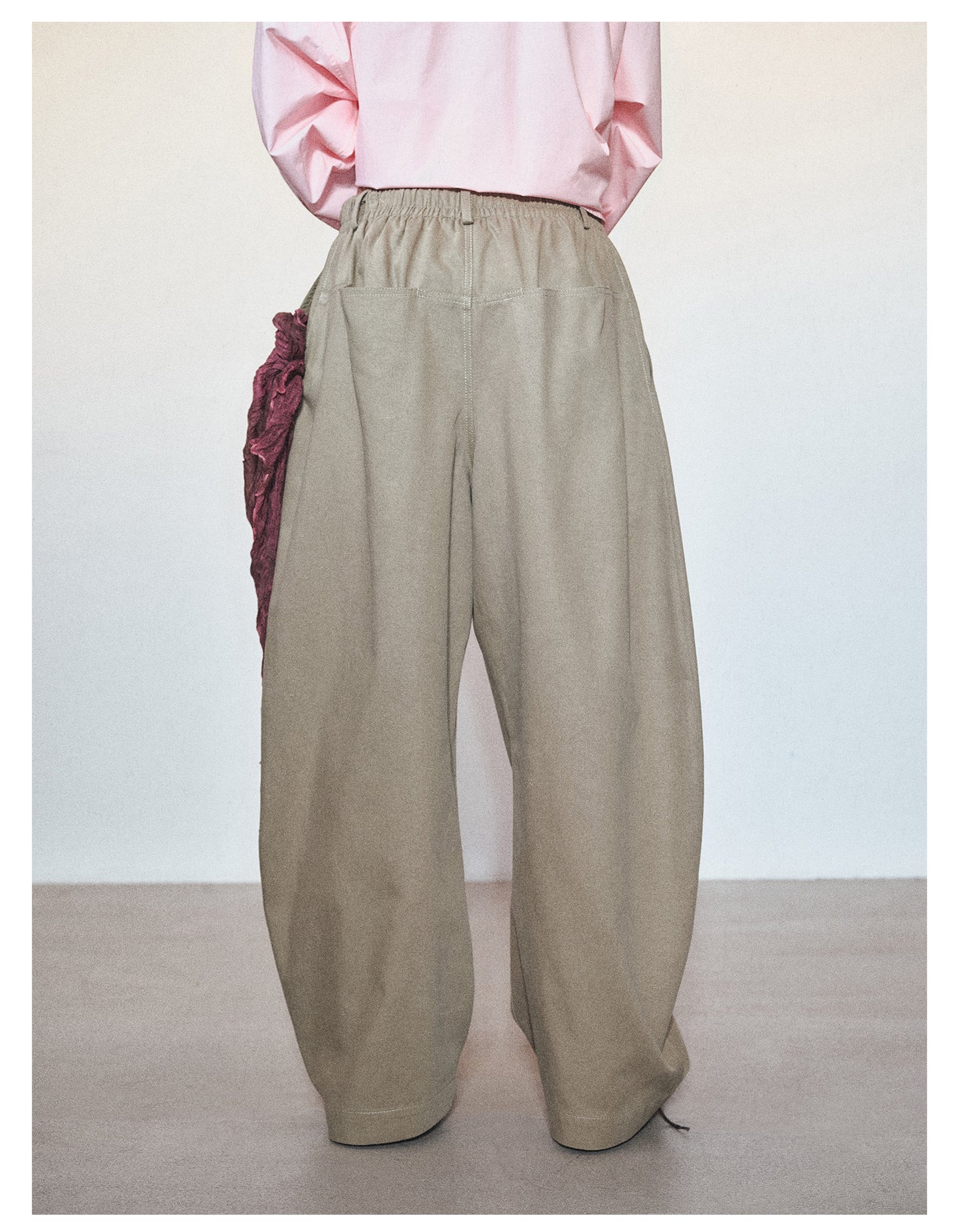 Loose Style Wide Leg Casual Pants