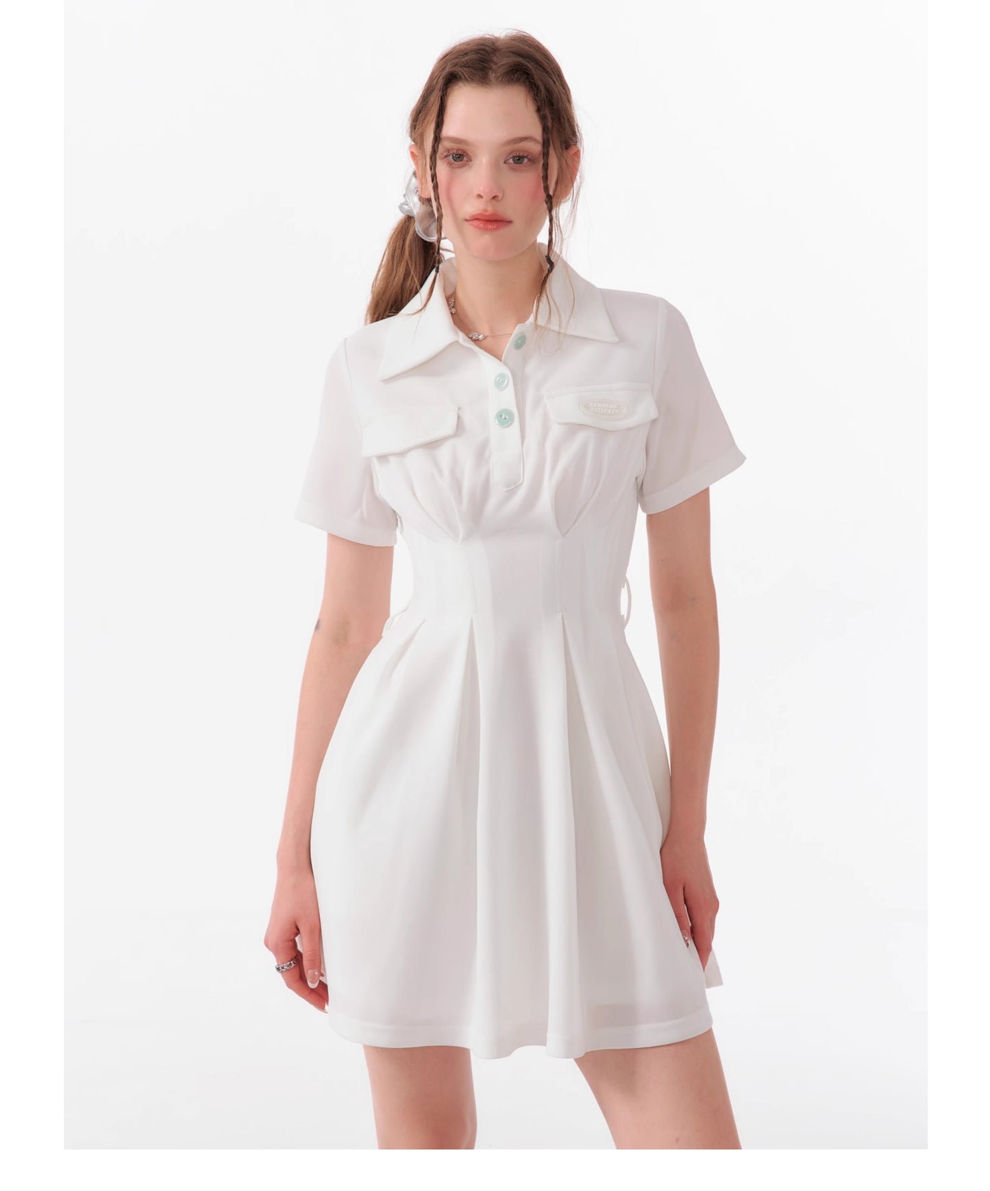 American Retro College Style Dress