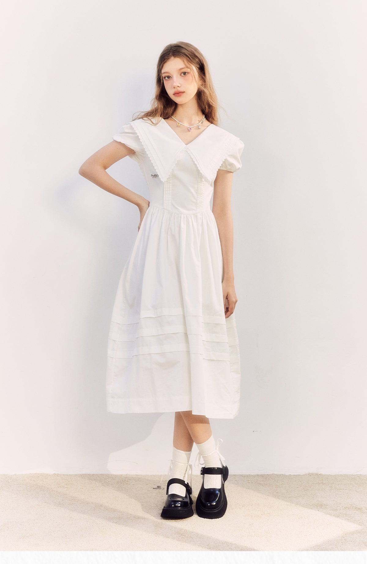 French White Label Waist Dress