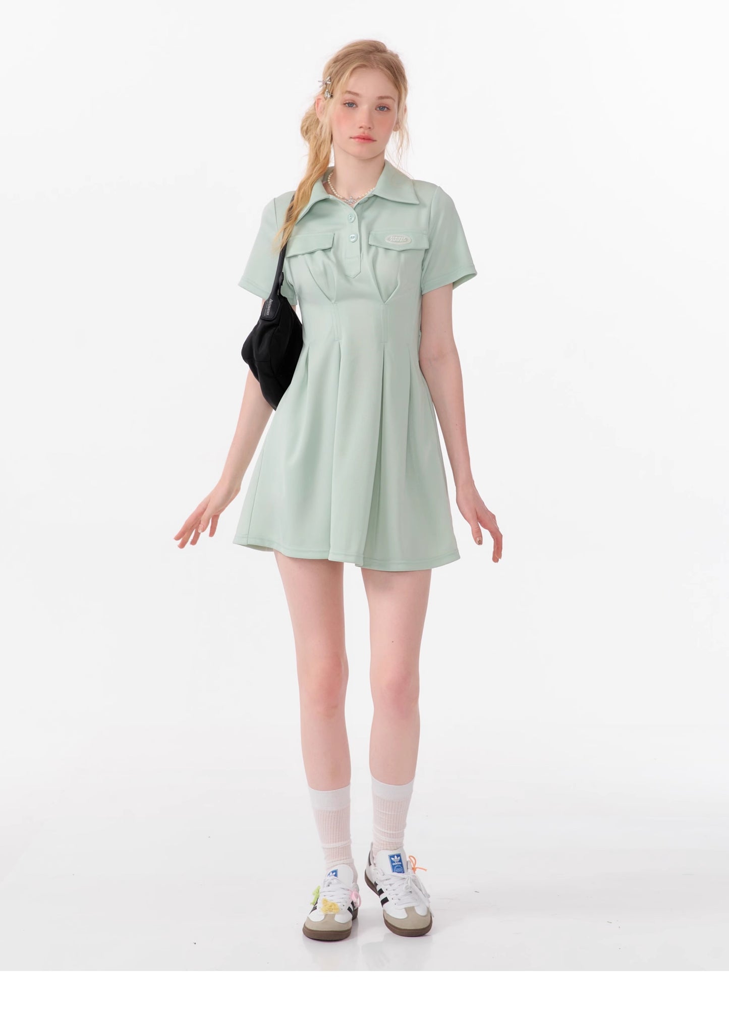 American Retro College Style Dress