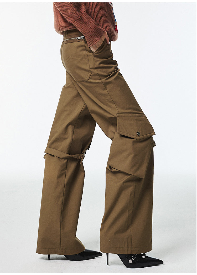 Multi-pocket floor mapping pants