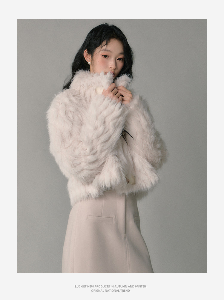 retro high end fur coat