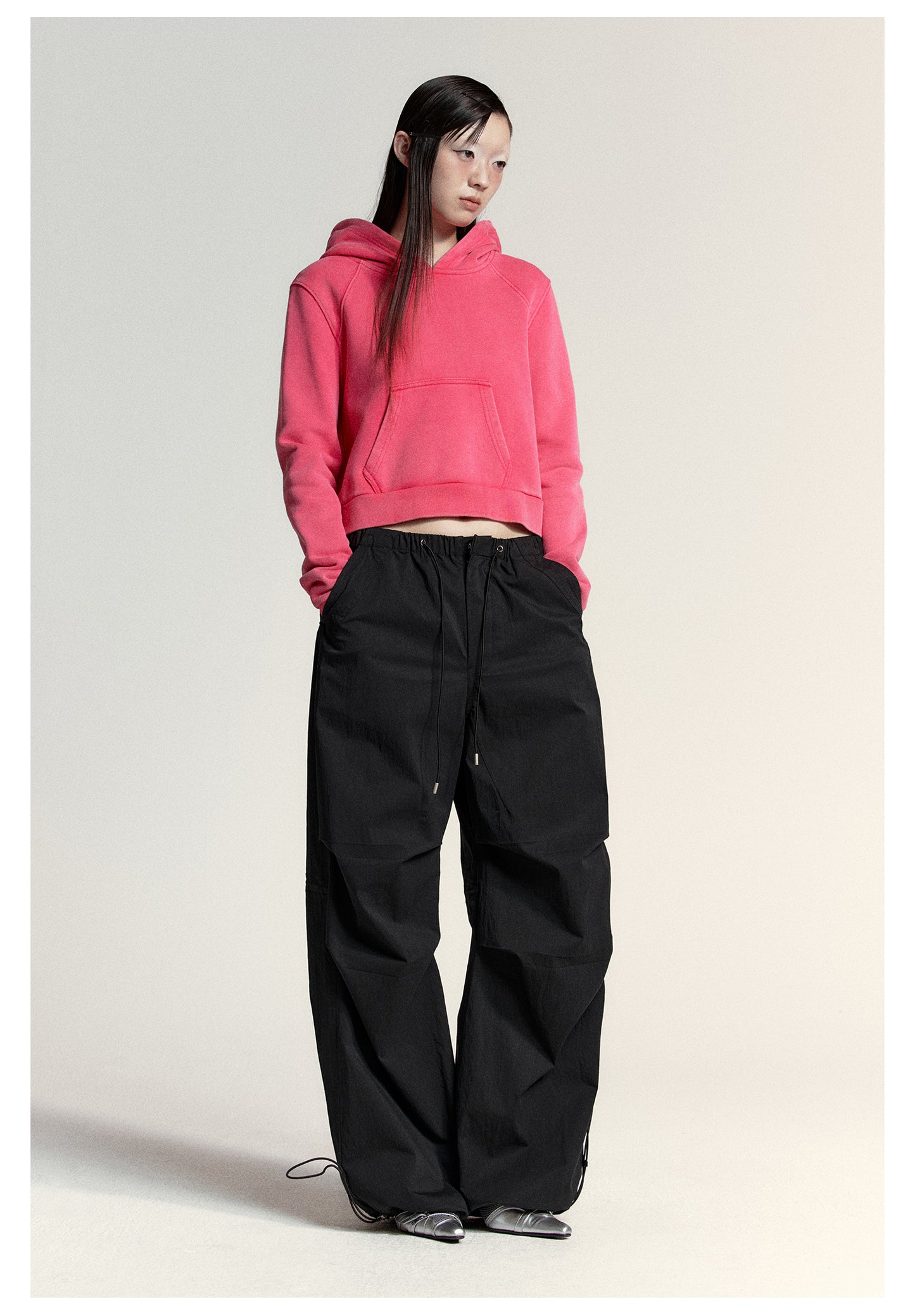 Loose Straight Work Casual Pants