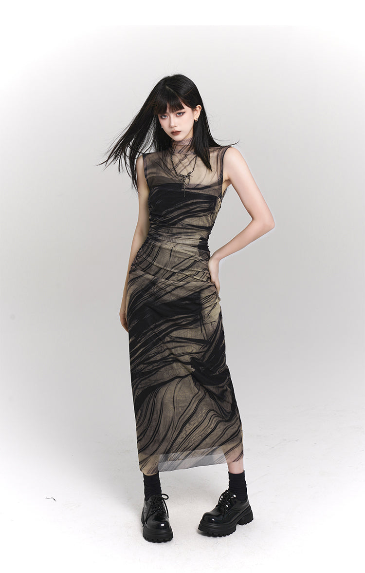 Niche Design Sleeveless Dress