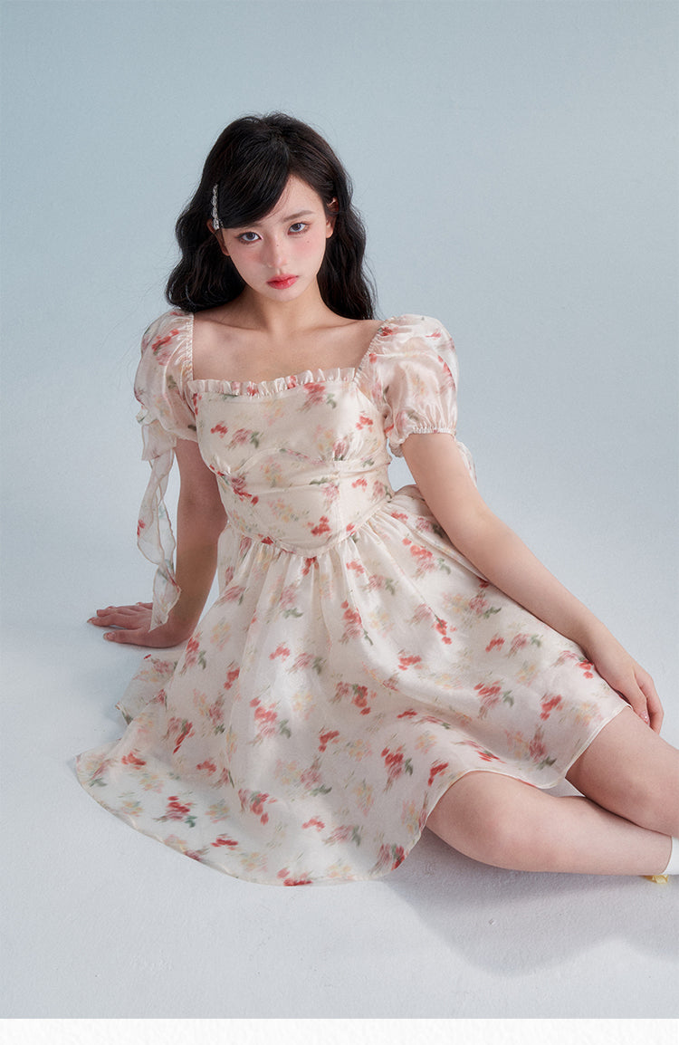 Sweet Cherry Romantic Dress