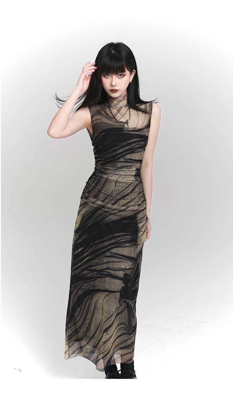 Niche Design Sleeveless Dress