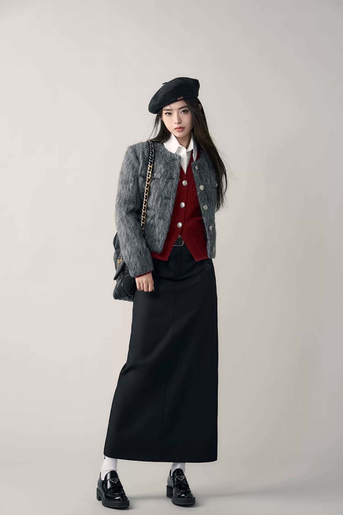 A-Line Long Skirt