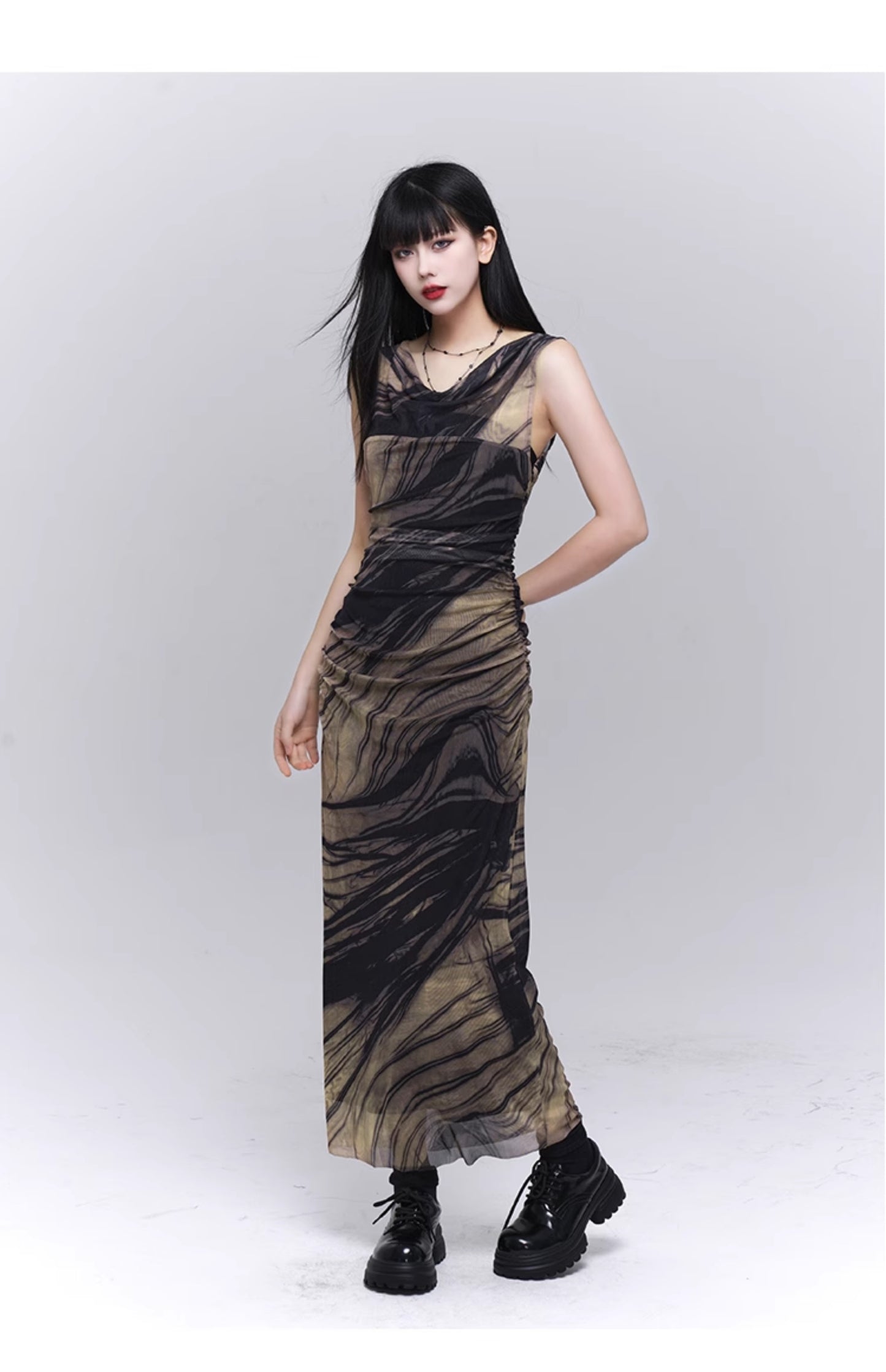 Niche Design Sleeveless Dress