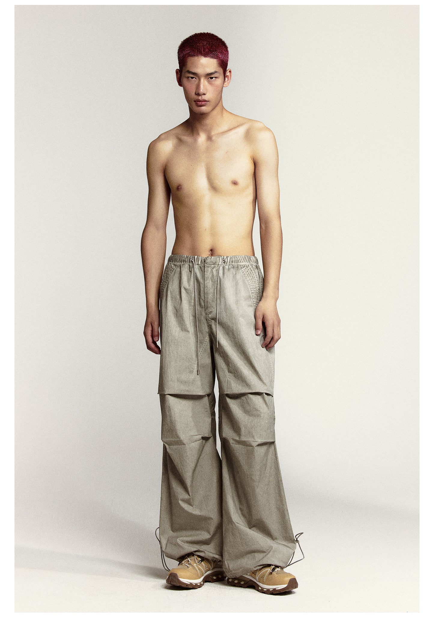 Loose Straight Work Casual Pants