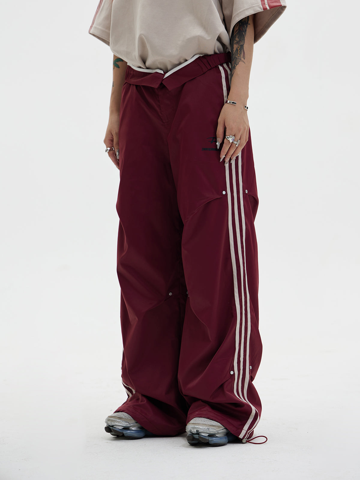 Wide Leg Sideline Casual Pants