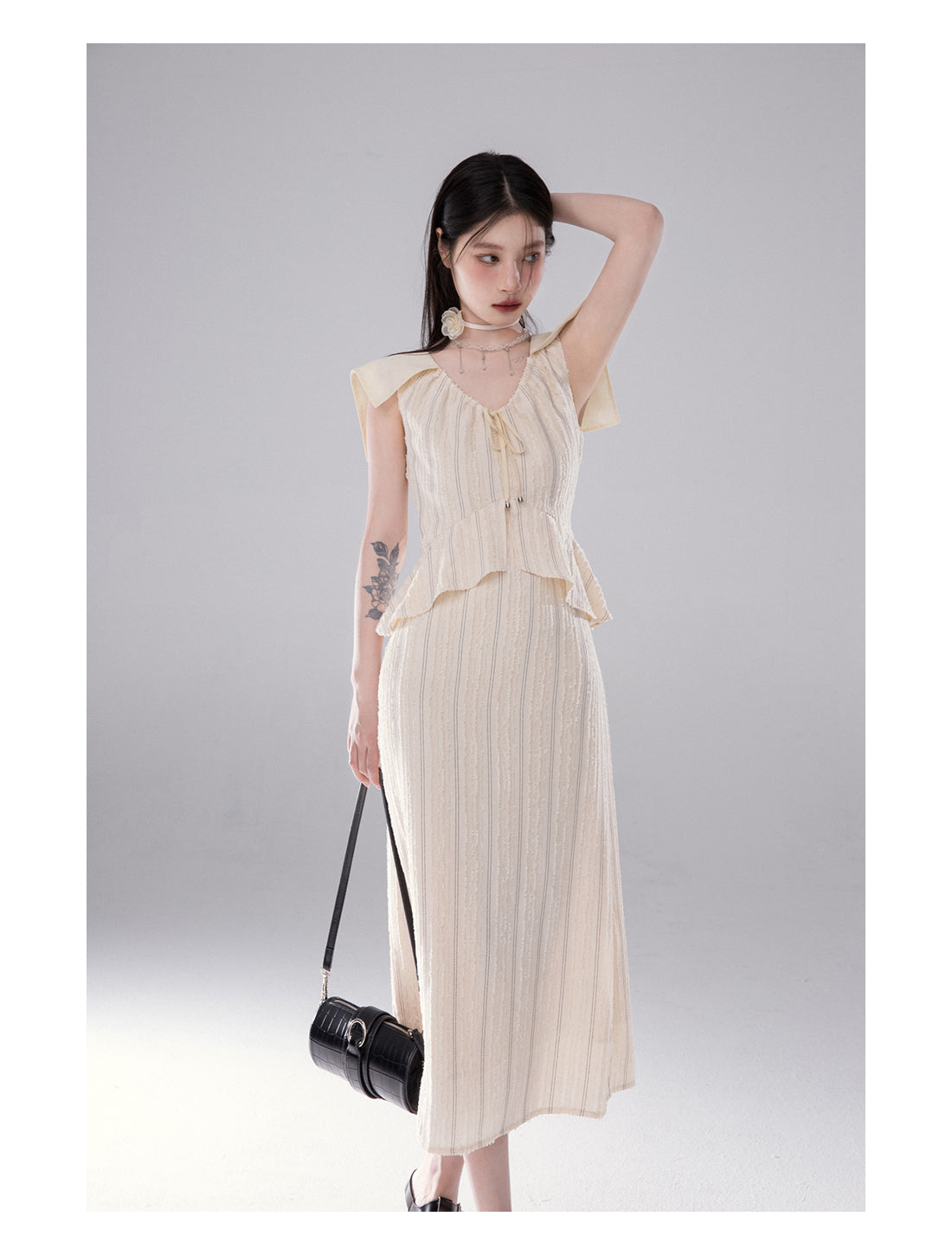 Niche Design Sleeveless Dress