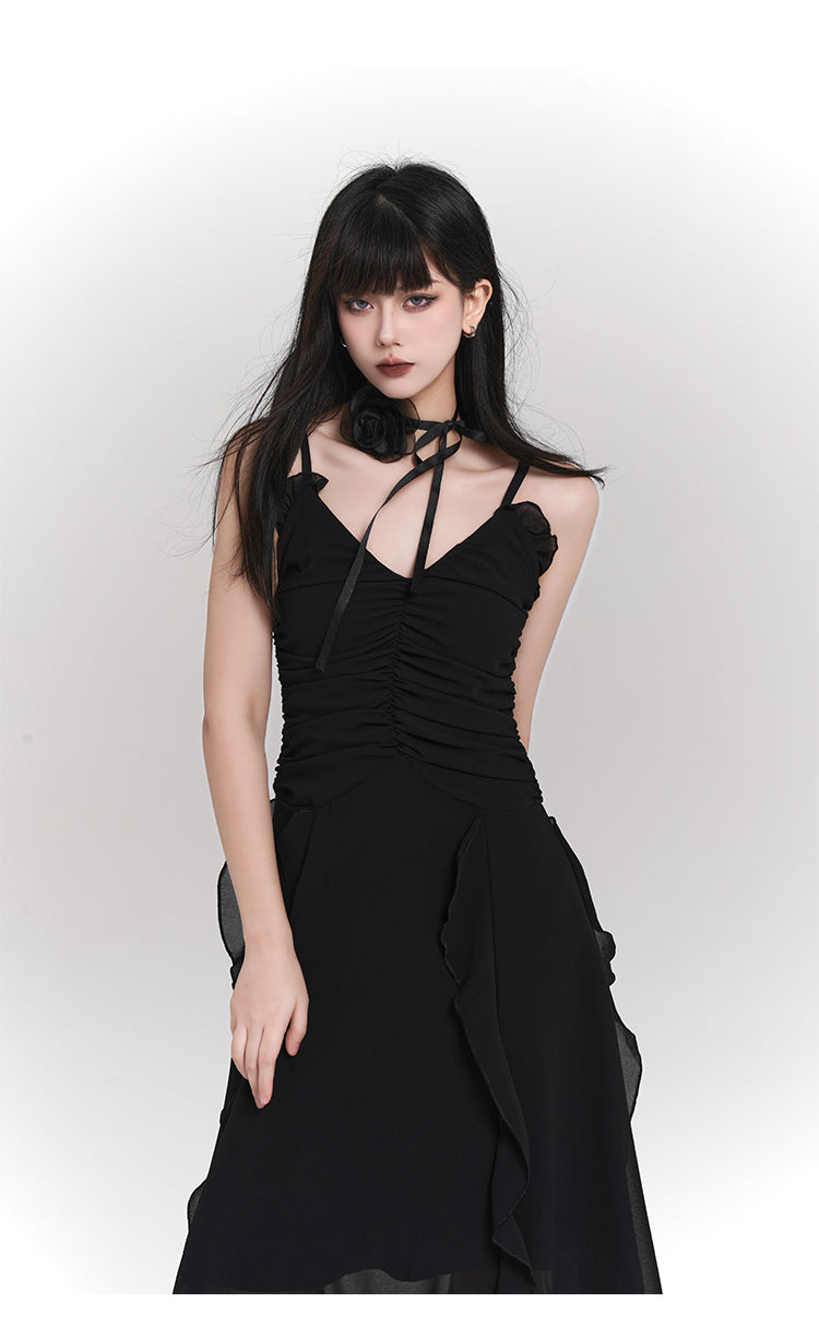 French Suspender Dress