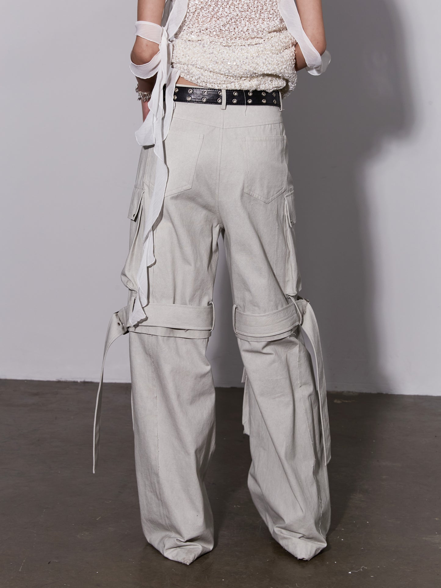 Detachable Pockets Work Pants