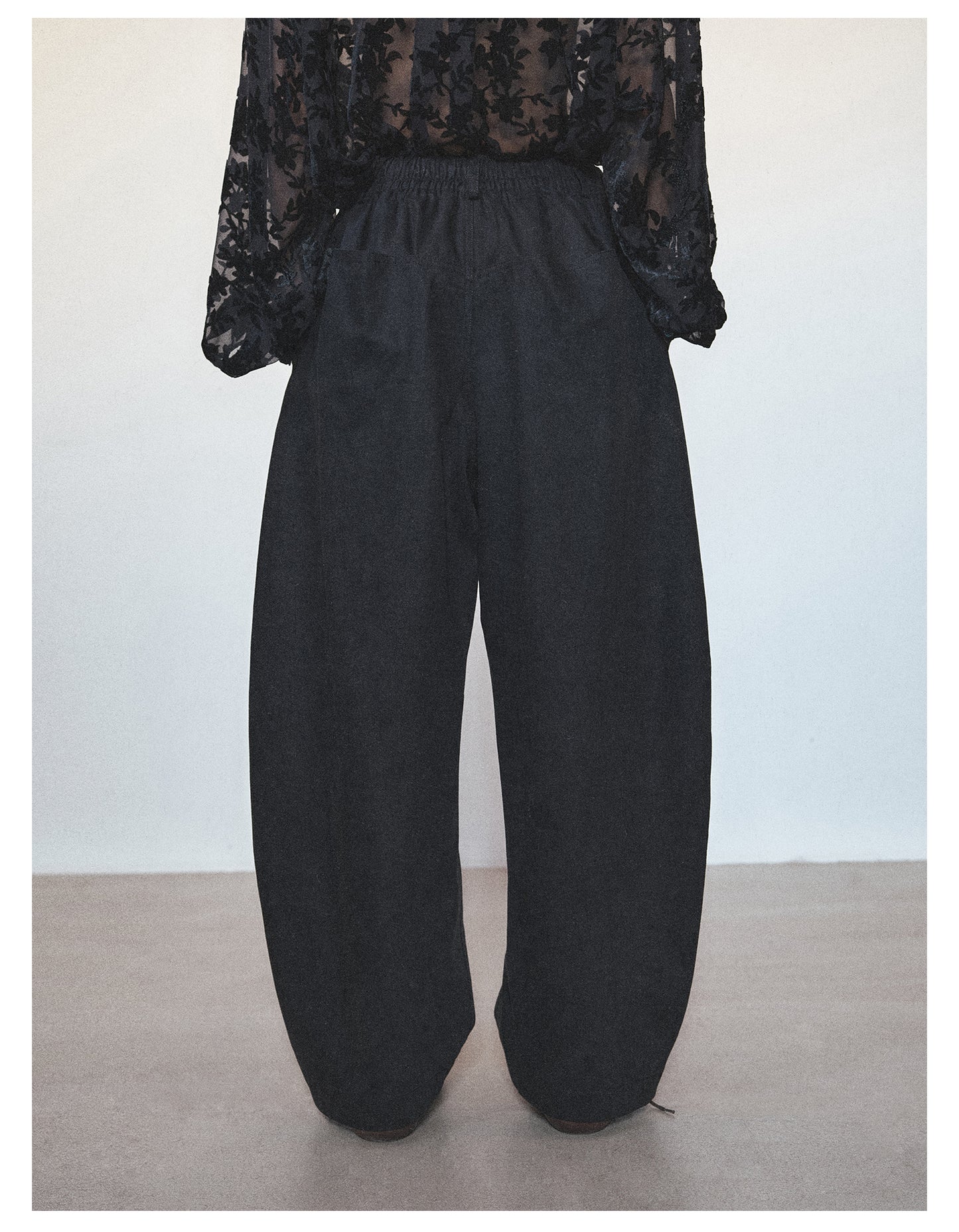 Loose Style Wide Leg Casual Pants