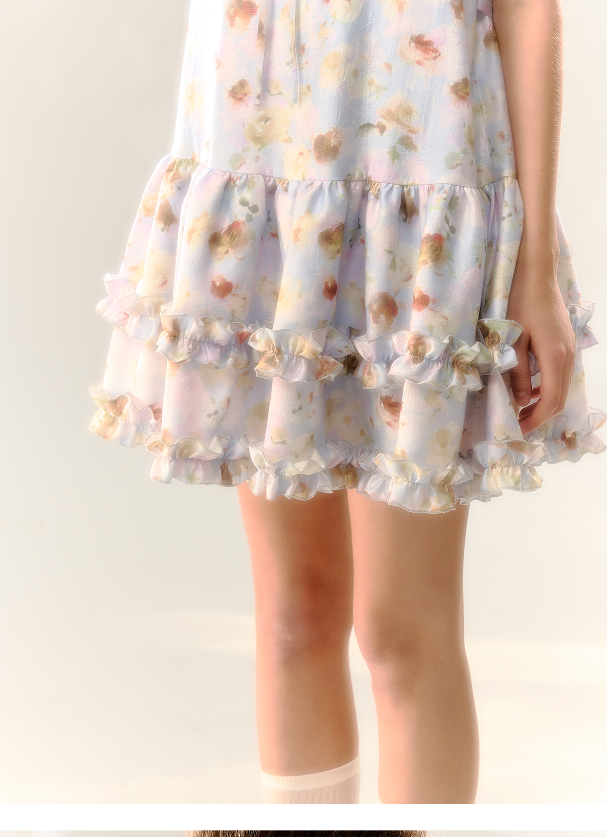 Floral A-line dress